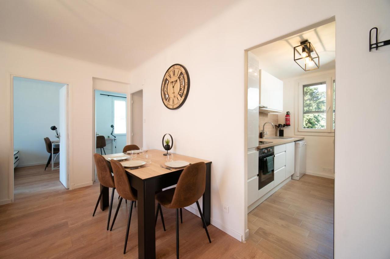 Grand Appartement 3 Chambres Avec Clim Et Balcon Marselha Exterior foto