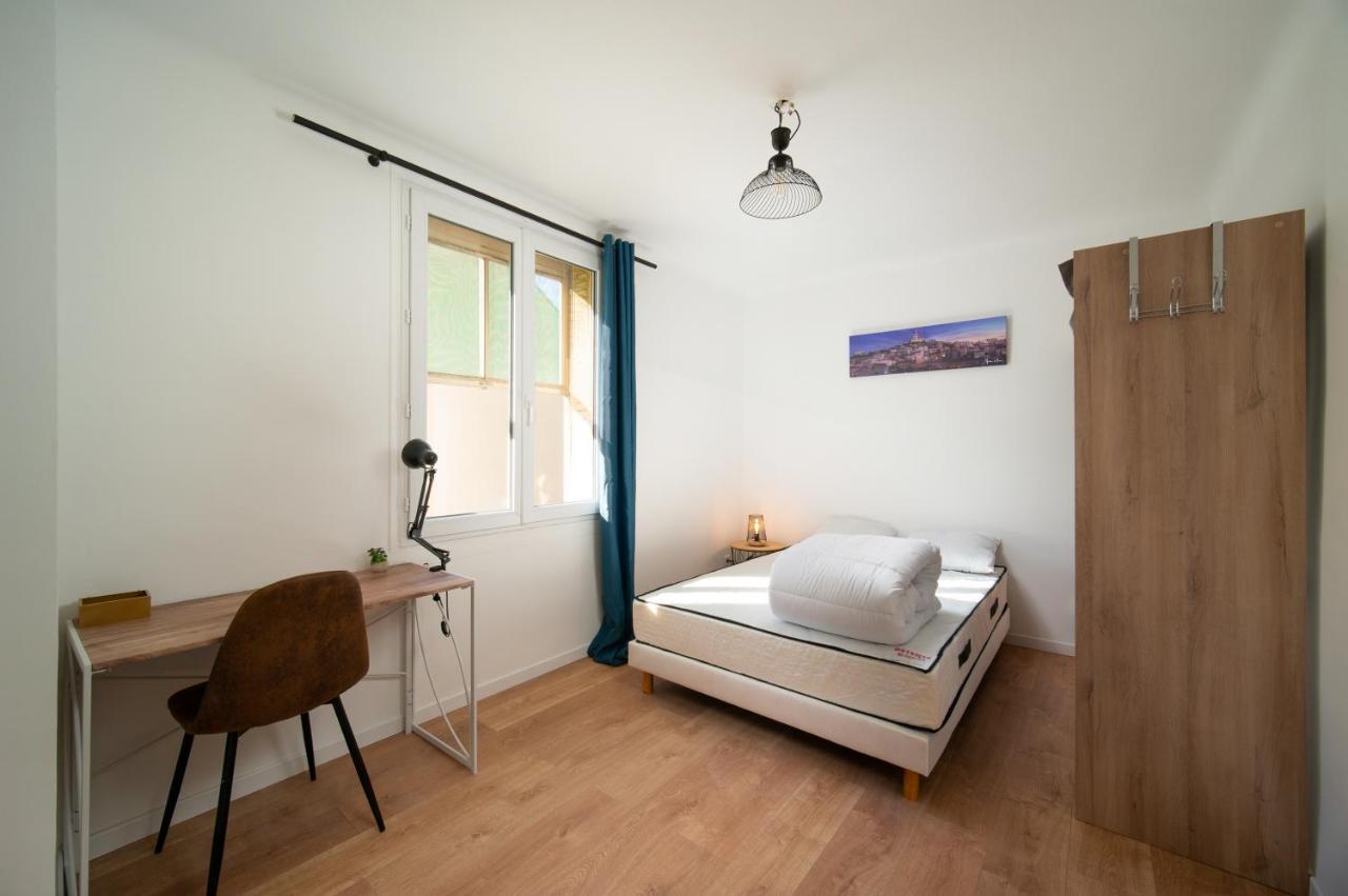 Grand Appartement 3 Chambres Avec Clim Et Balcon Marselha Exterior foto